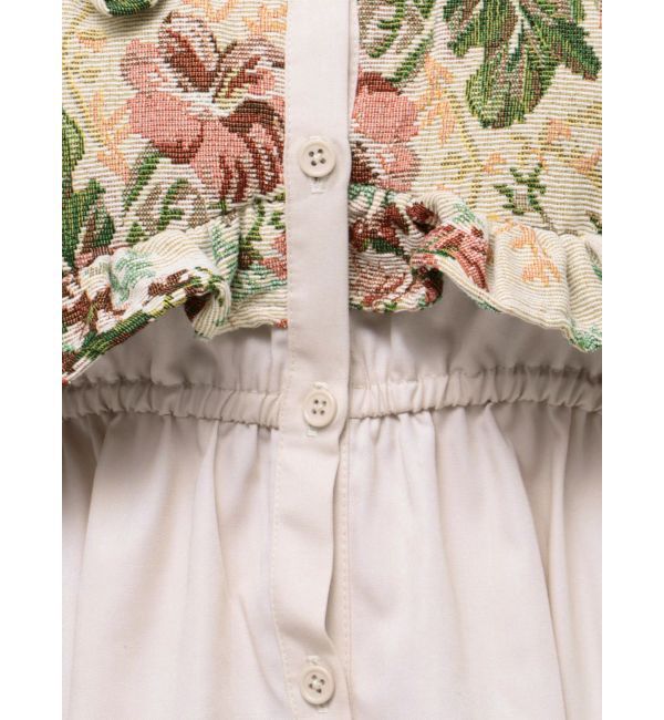 jouetie「ゴブランビスチェシャツワンピース」|ワンピース|