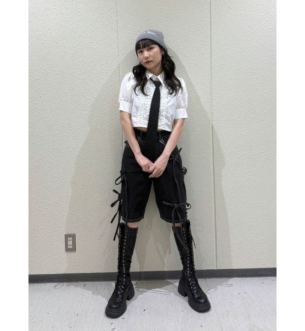 jouetie「クロップドフリルブラウス」|シャツ・ブラウス|