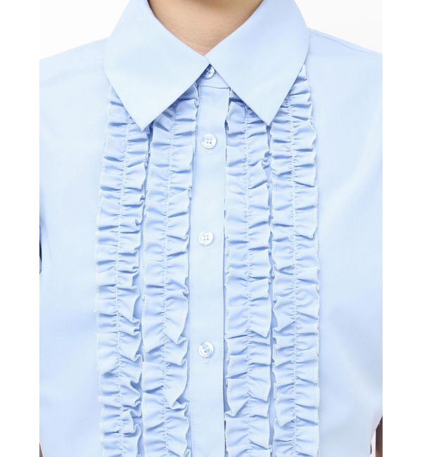 jouetie「クロップドフリルブラウス」|シャツ・ブラウス|