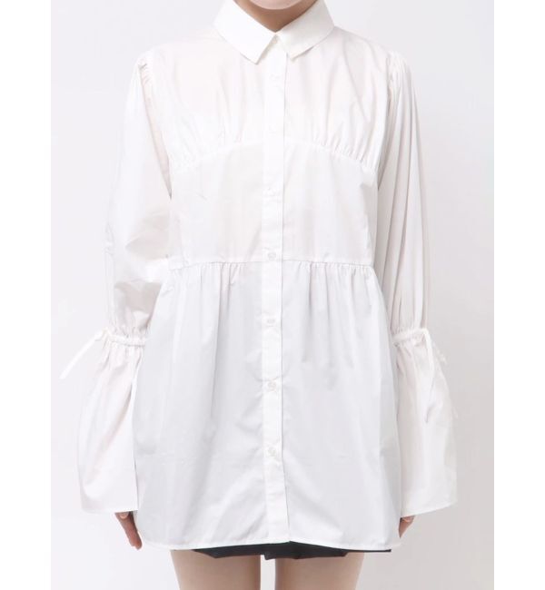 jouetie「リボンタイチュニックシャツ」|シャツ・ブラウス|
