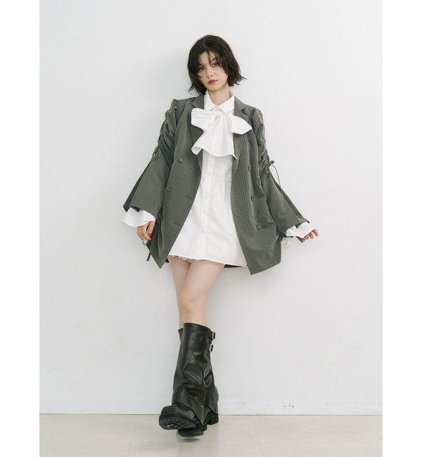 jouetie「リボンタイチュニックシャツ」|シャツ・ブラウス|