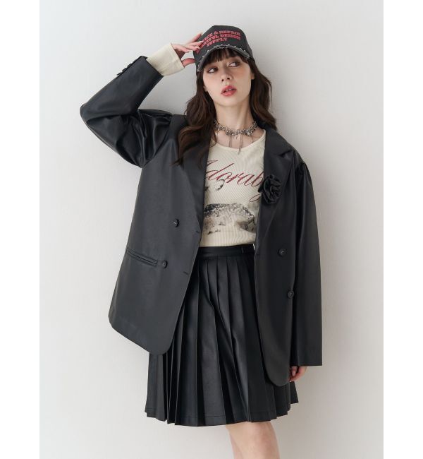 jouetie「ニーレングスプリーツスカート【セットアップ対応】」|スカート|