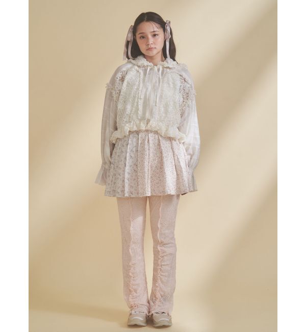 merry jenny「satin frill bandスニーカー」|スニーカー|