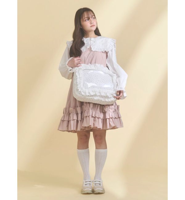 merry jenny「satin frill bandスニーカー」|スニーカー|