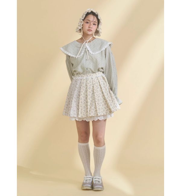 merry jenny「satin frill bandスニーカー」|スニーカー|