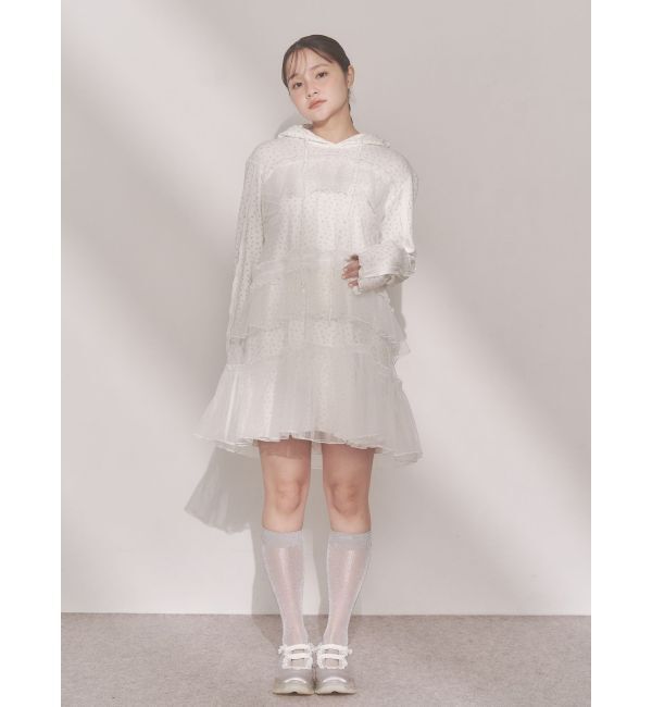 merry jenny「satin frill bandスニーカー」|スニーカー|