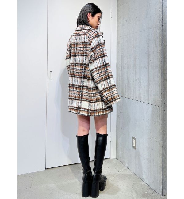GYDA「スライバー ミディ チェスターコート」|チェスターコート|