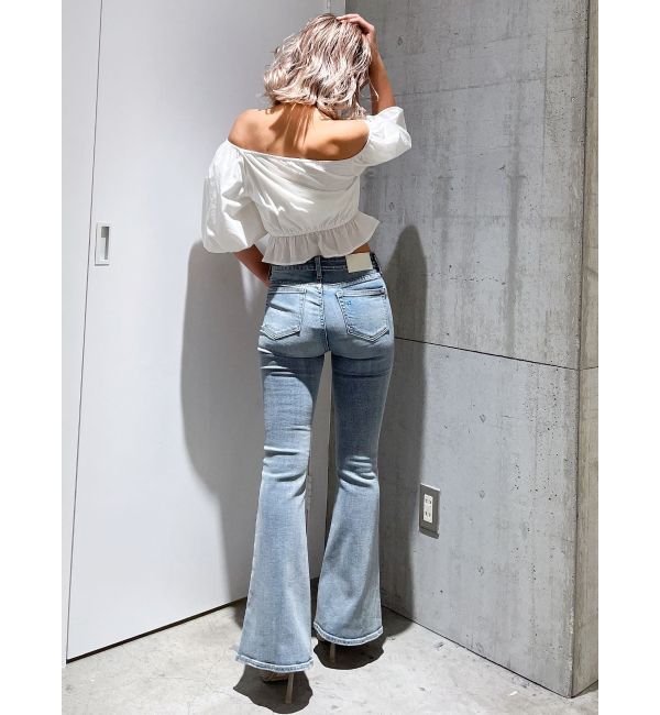 GYDA「オフショルハートネックブラウス」|シャツ・ブラウス|