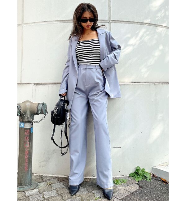 GYDA「ハイウエストストレートパンツ」|その他|