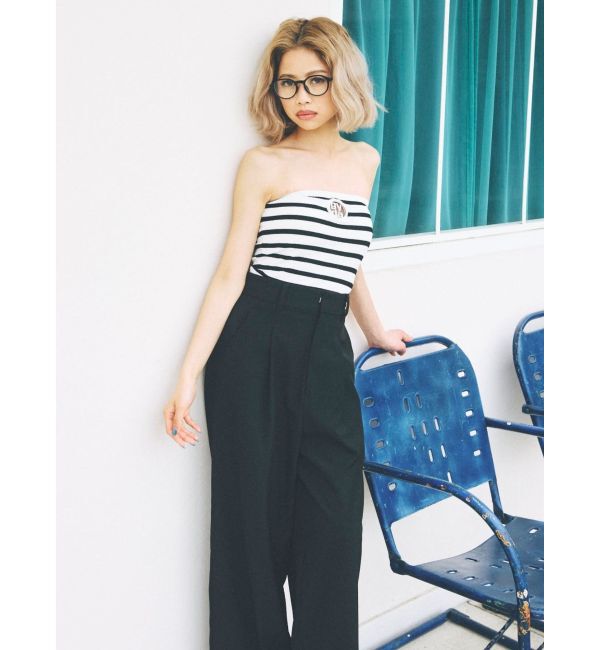 GYDA「ハイウエストストレートパンツ」|その他|