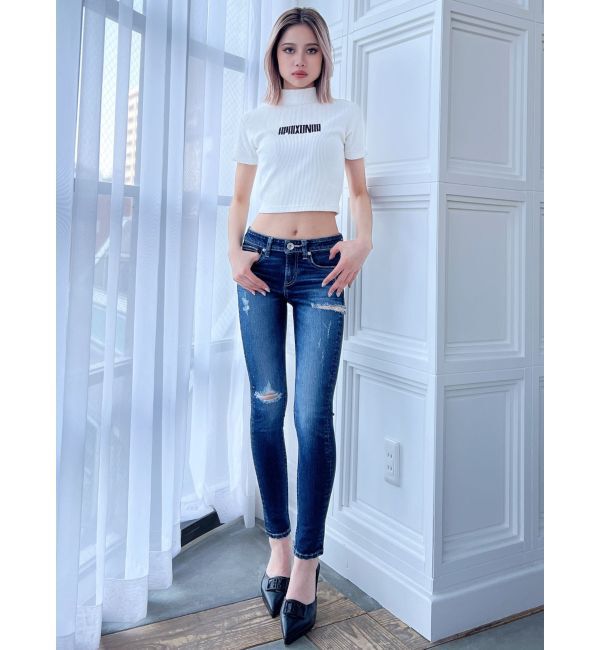 GYDA「square gyda バックルポインテッドミュール」|パンプス|