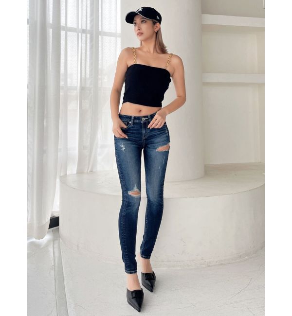 GYDA「square gyda バックルポインテッドミュール」|パンプス|