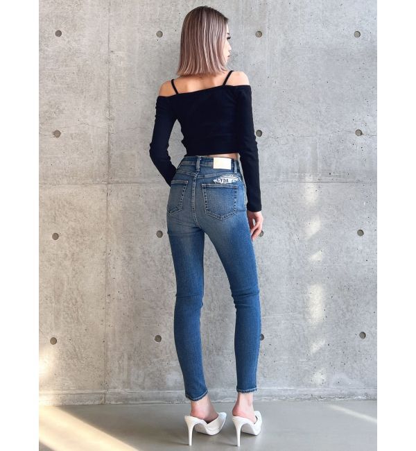 GYDA「square gyda バックルポインテッドミュール」|パンプス|