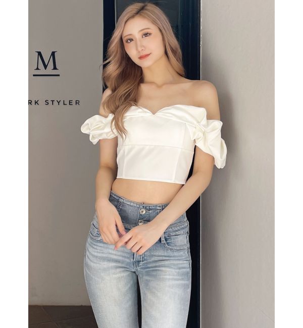 GYDA「オフショルボリュームスリーブブラウス」|シャツ・ブラウス|