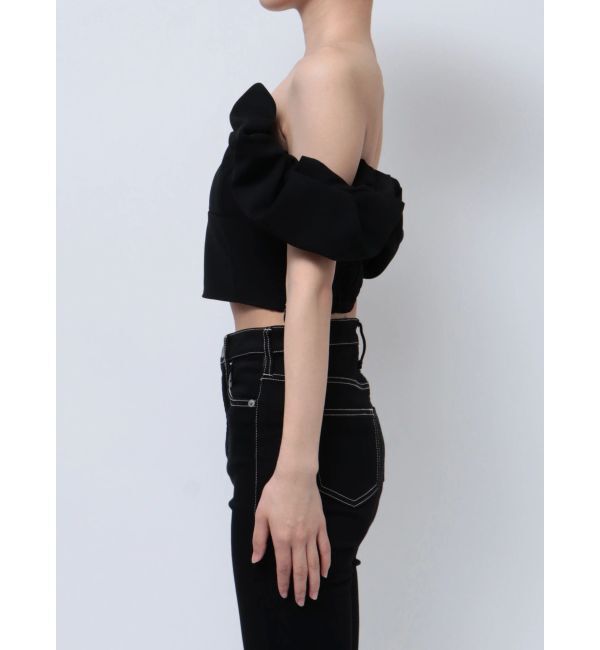 GYDA「オフショルボリュームスリーブブラウス」|シャツ・ブラウス|