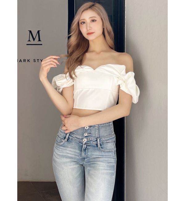 GYDA「オフショルボリュームスリーブブラウス」|シャツ・ブラウス|