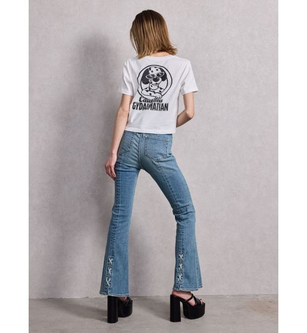 GYDA「アシンメトリーラインパディングチャンキーサンダル」|サンダル|