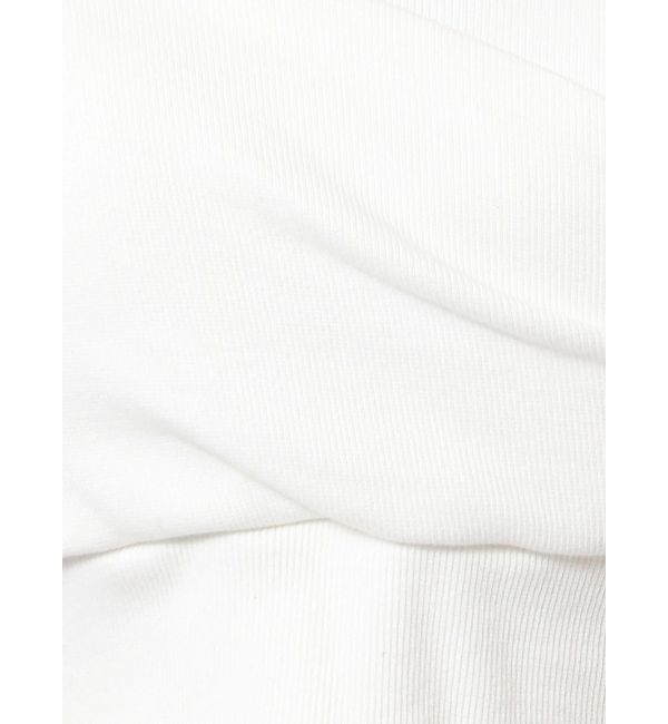 GYDA「ハーフスリーブカシュクールオフショルショートトップス」|Tシャツ・カットソー|