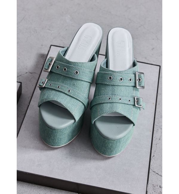 GYDA「Wbelt サンダル」|サンダル|