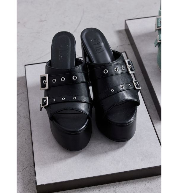 GYDA「Wbelt サンダル」|サンダル|