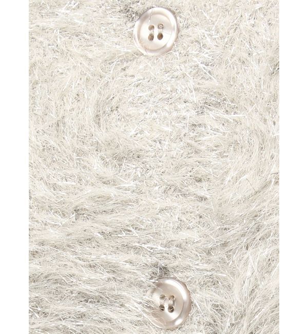 GYDA「ラメシャギーニットカーディガン」|カーディガン|