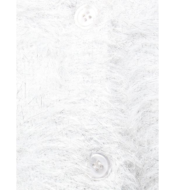 GYDA「ラメシャギーニットカーディガン」|カーディガン|