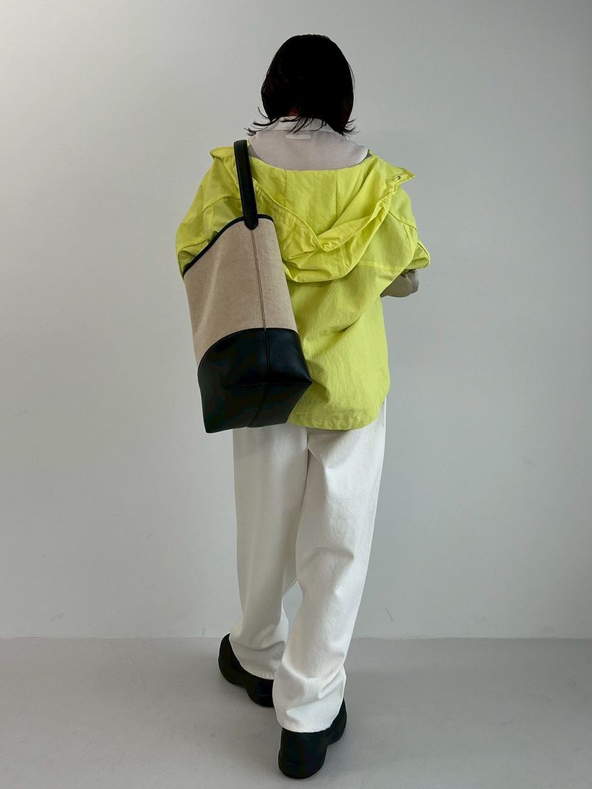 Mila Owen「【ウォッシャブル】ウエストゴムギャザーデニムパンツ」|デニム|