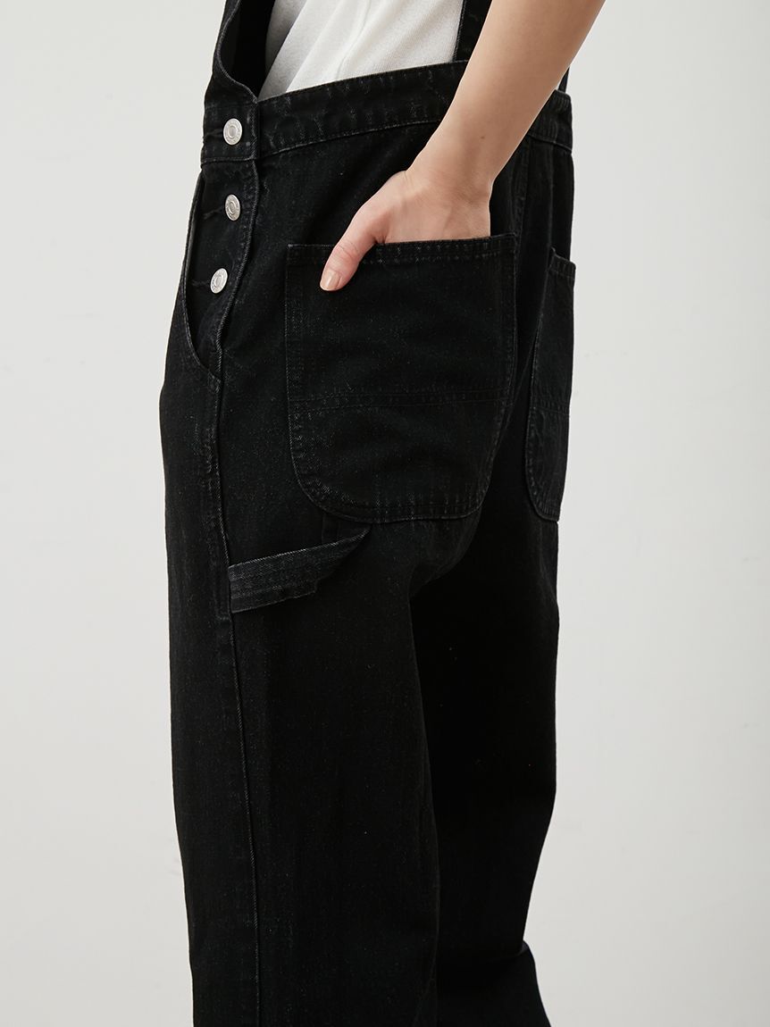 Mila Owen「デニムオーバーオール」|デニム|