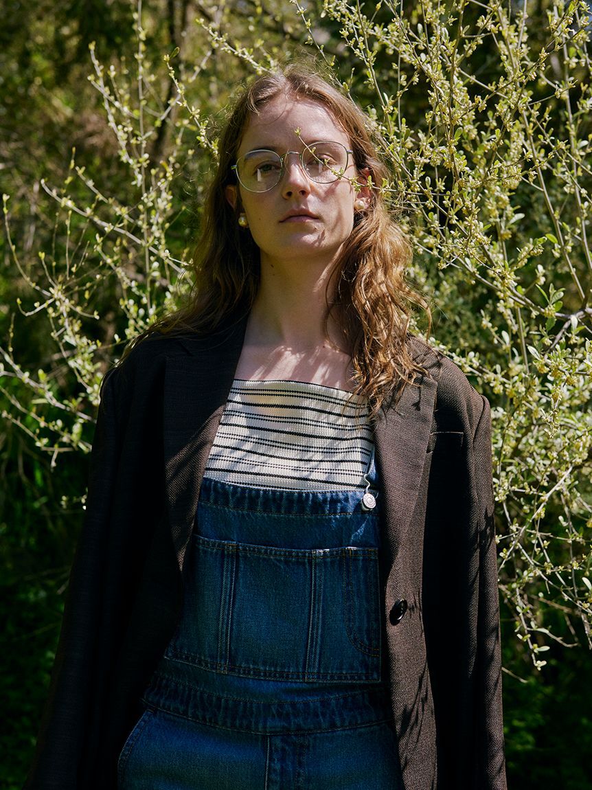 Mila Owen「デニムオーバーオール」|デニム|