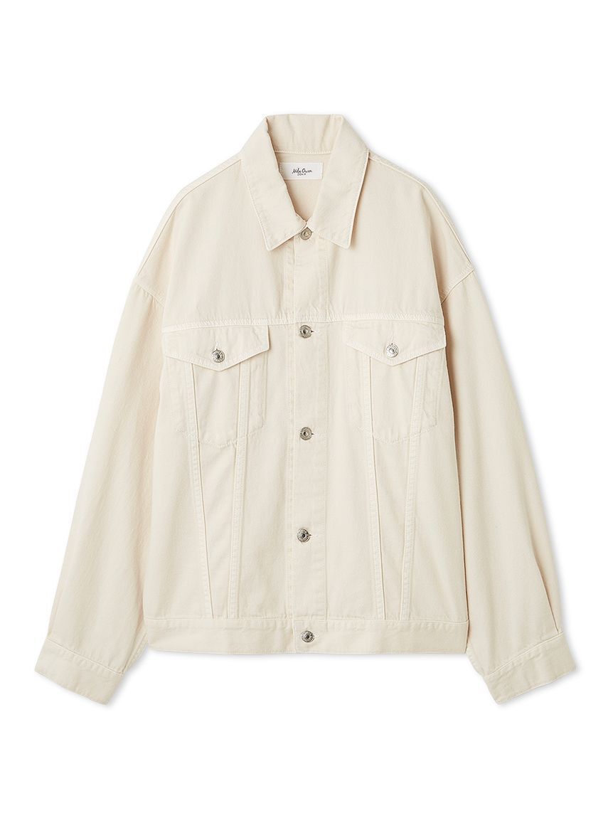 Mila Owen「缶バッチ付きGジャン」|デニムジャケット|