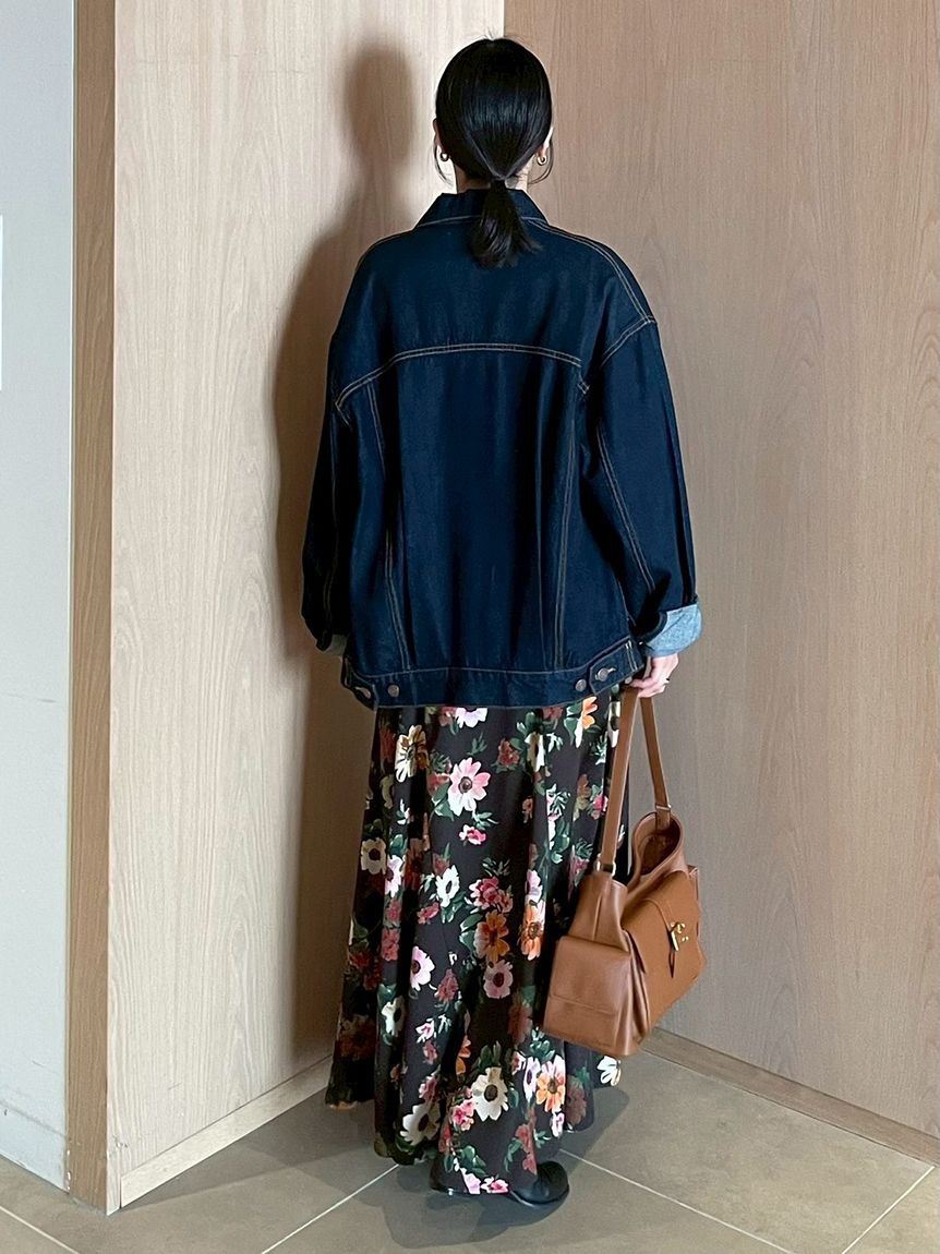 Mila Owen「缶バッチ付きGジャン」|デニムジャケット|