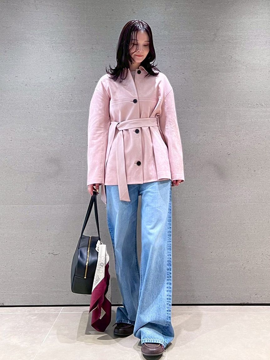 Mila Owen「ステンカラーリサイクスウェードライクブルゾン」|ブルゾン・スタジャン|