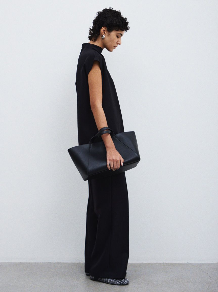 Mila Owen「【セットアイテム】ドレープブラウスセミフレアゴムパンツSET UP」|チノ|