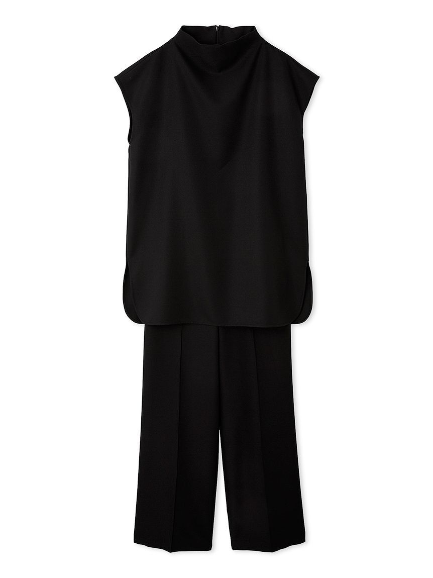 Mila Owen「【セットアイテム】ドレープブラウスセミフレアゴムパンツSET UP」|チノ|