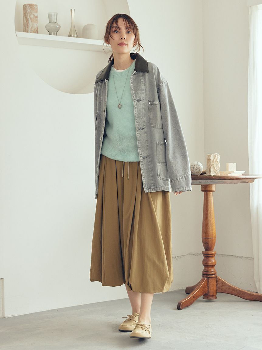 Mila Owen「クルーネックノースリニットトップス」|ニット・セーター|