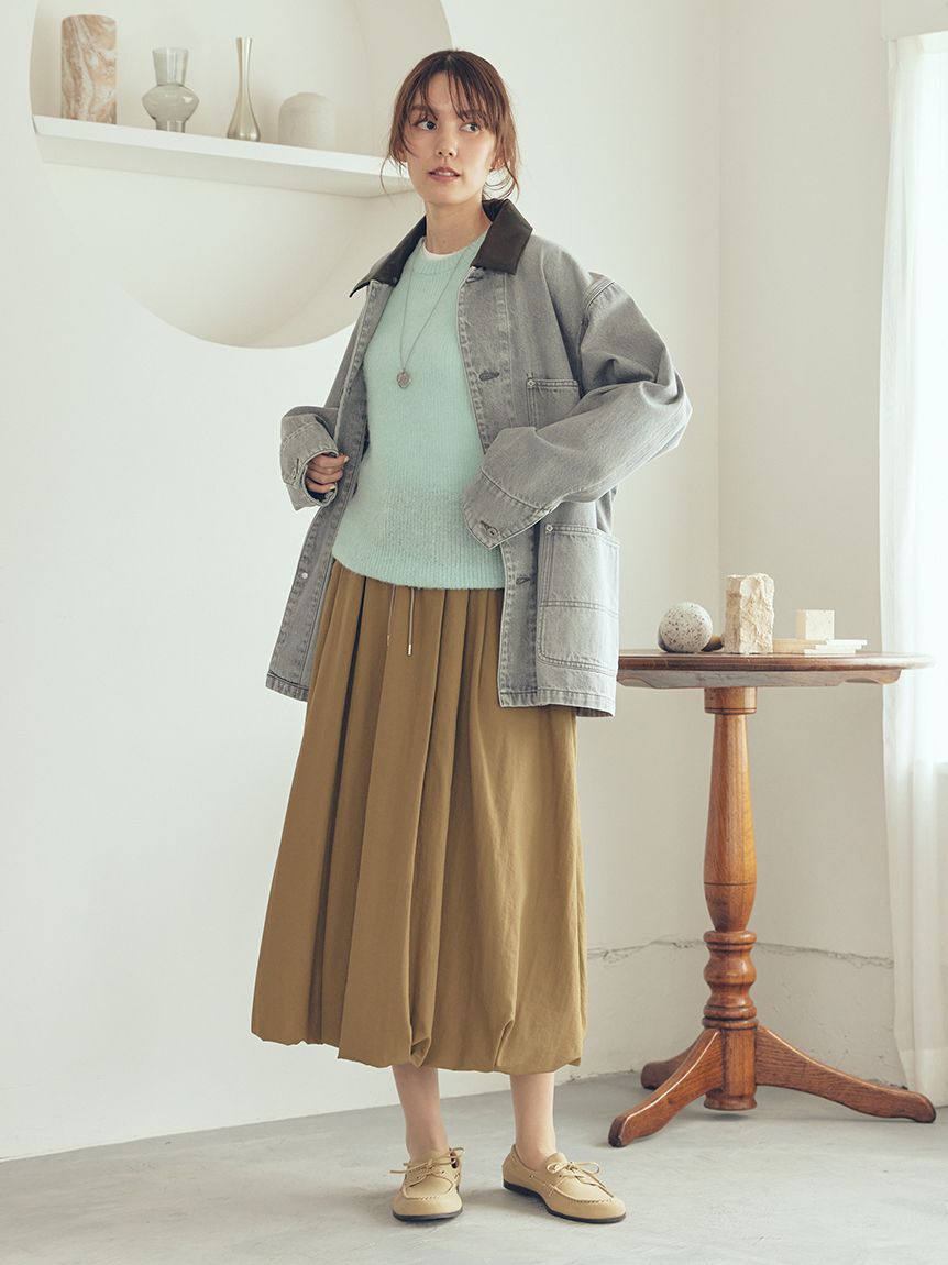 Mila Owen「クルーネックノースリニットトップス」|ニット・セーター|