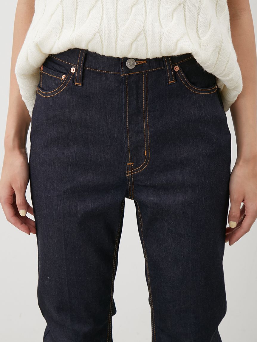 Mila Owen「センタープレスシガレットスキニーデニムパンツ」|デニム|