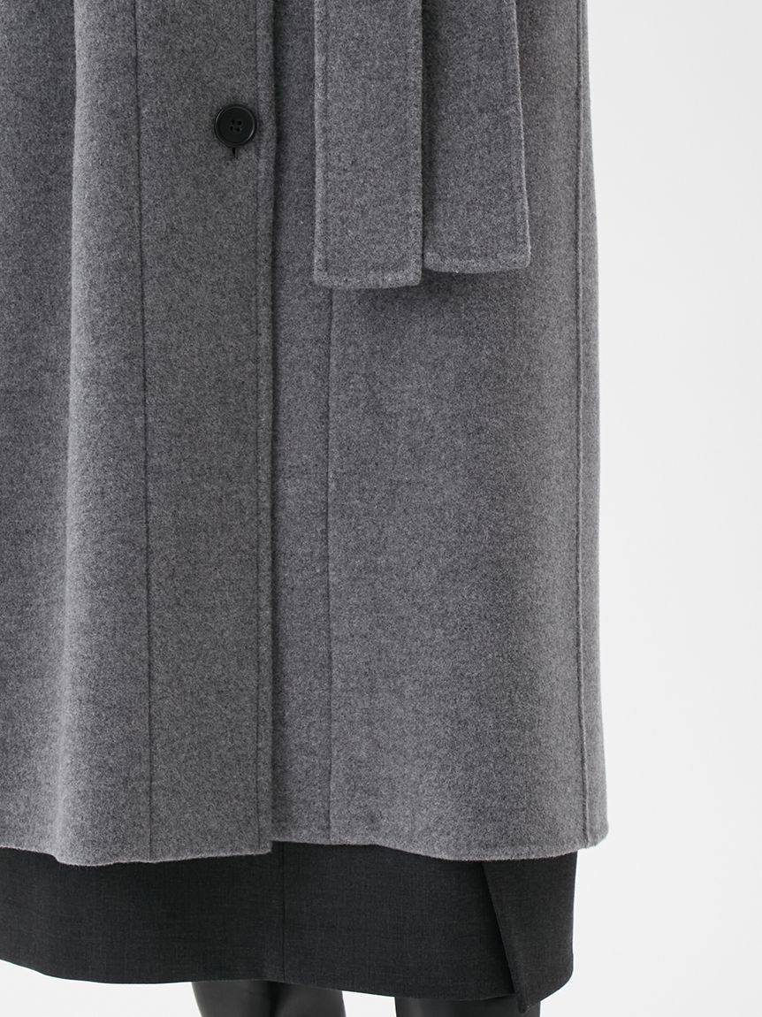 Mila Owen「ロングリバーコート」|ステンカラーコート|