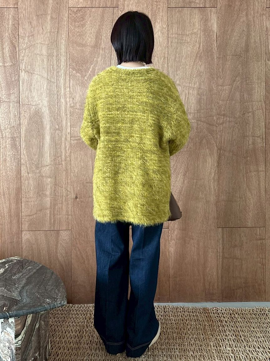 Mila Owen「パッチポケットデザインシガレットデニムパンツ」|デニム|