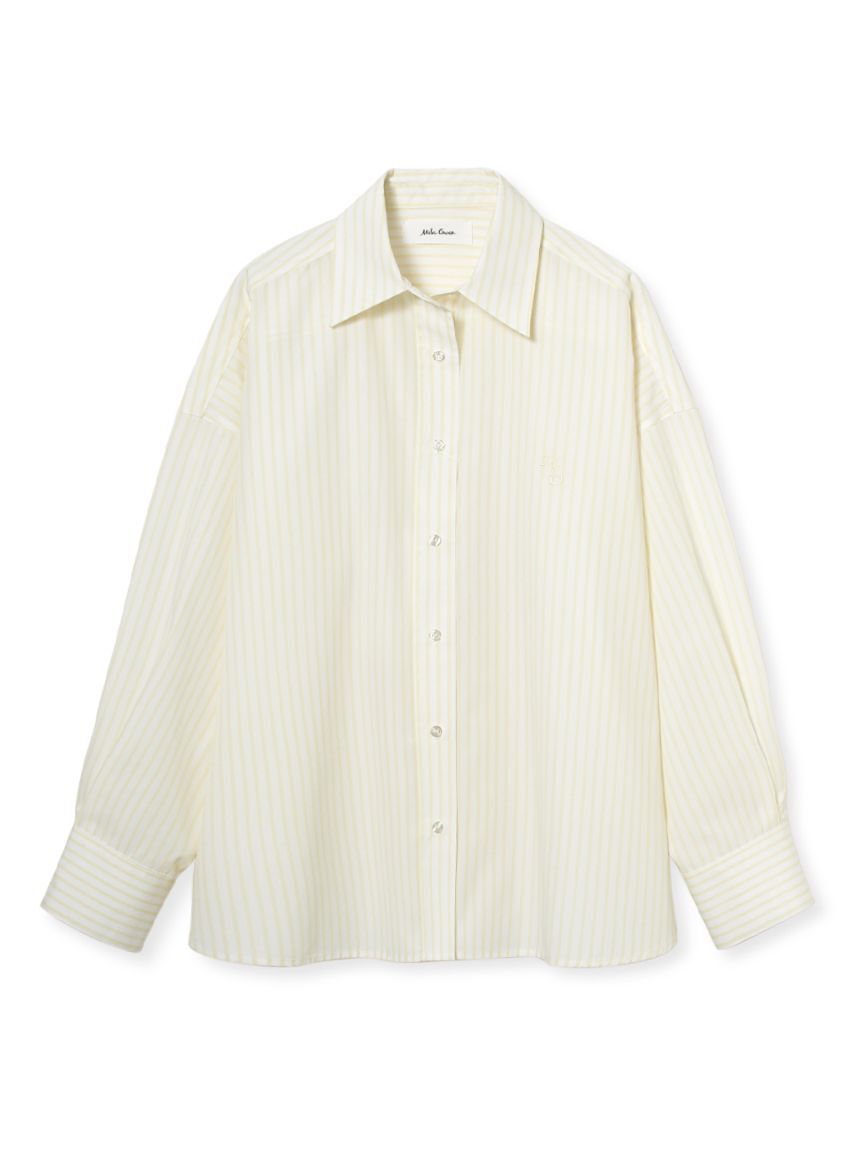 Mila Owen「2WAYカシュクールーオーバーサイズシャツ」|シャツ・ブラウス|WHT