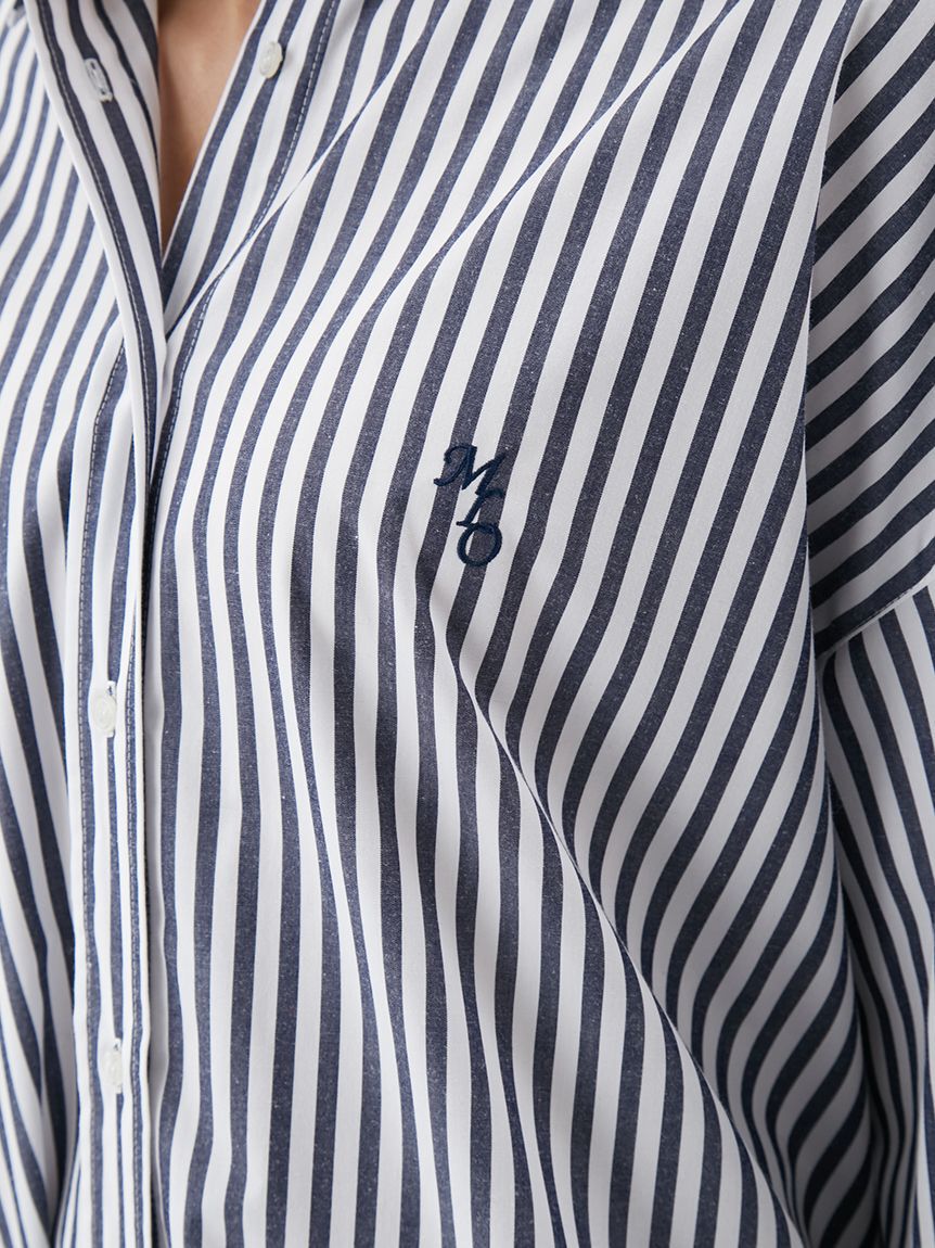 Mila Owen「2WAYカシュクールーオーバーサイズシャツ」|シャツ・ブラウス|