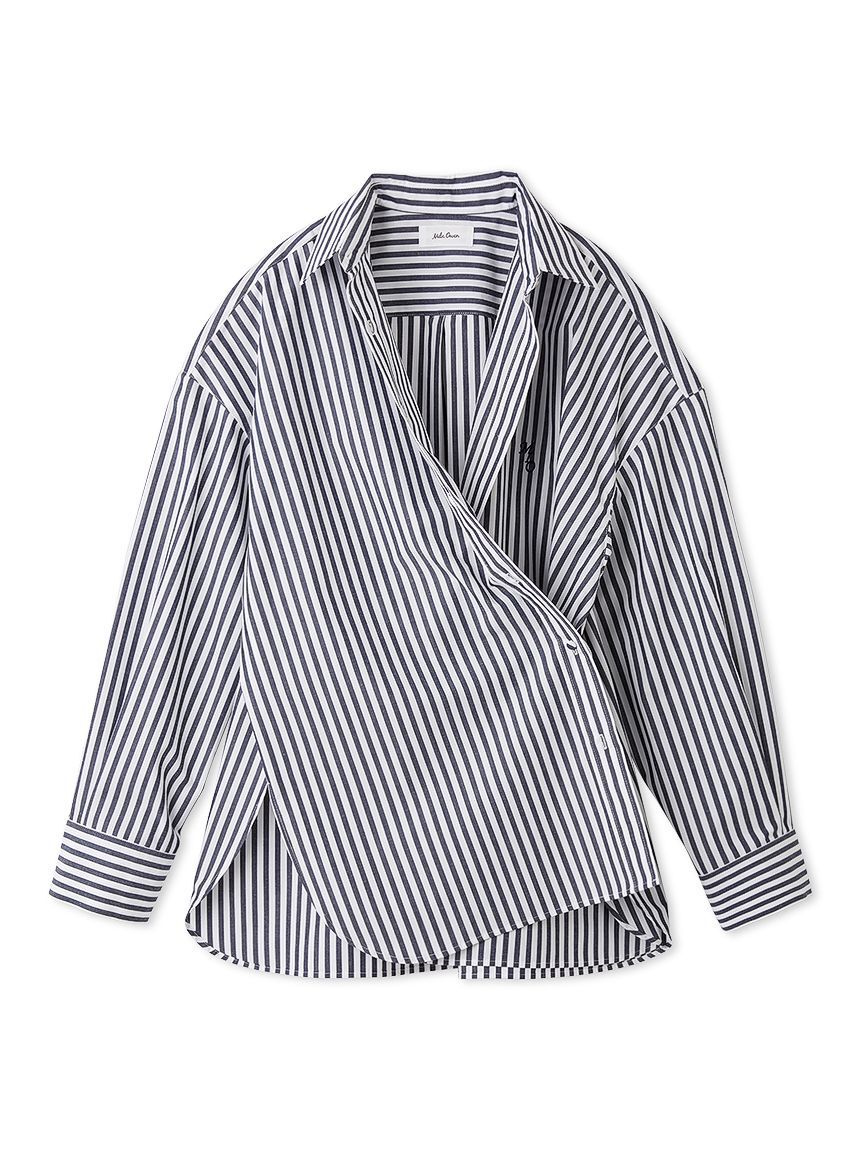 Mila Owen「2WAYカシュクールーオーバーサイズシャツ」|シャツ・ブラウス|