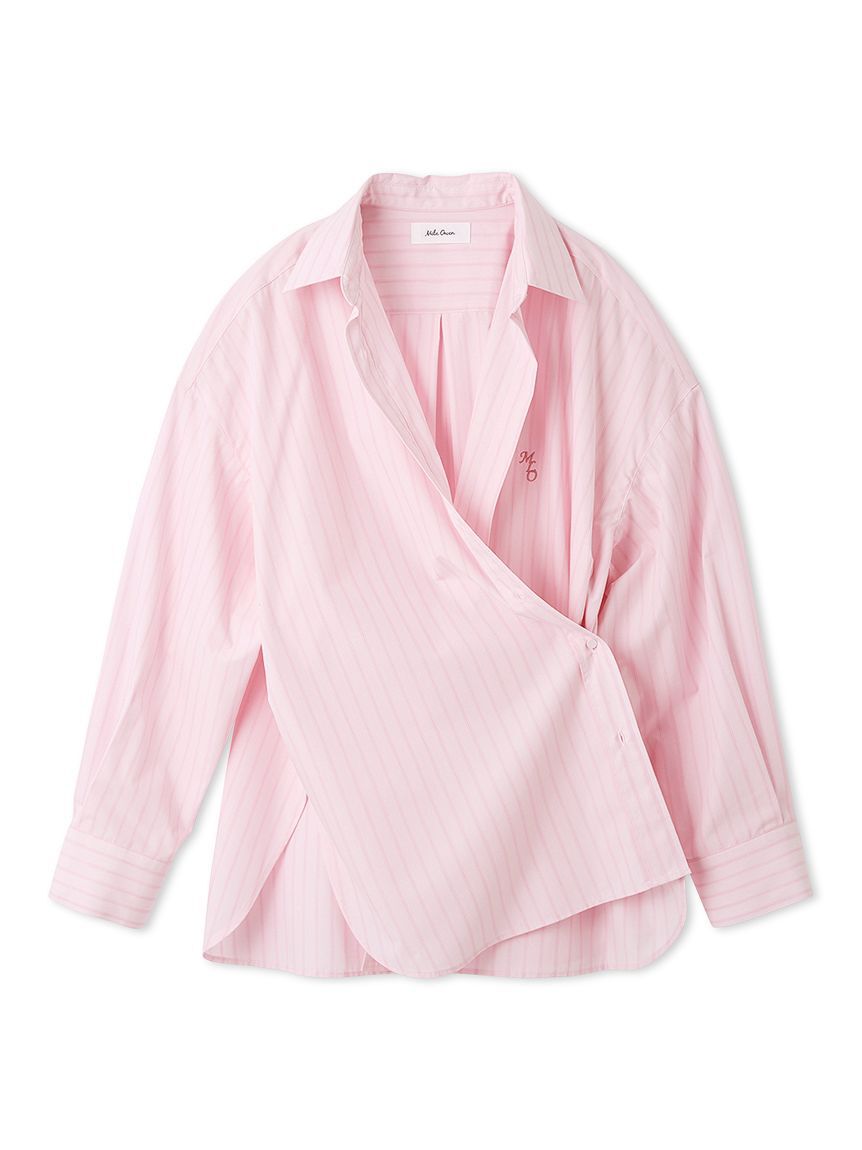 Mila Owen「2WAYカシュクールーオーバーサイズシャツ」|シャツ・ブラウス|