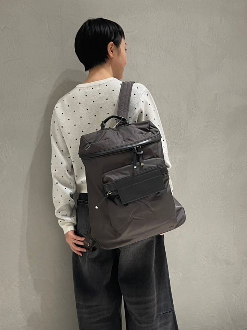 emmi atelier「ｅｃｏ撥水ベーシックバックパック」|リュック|