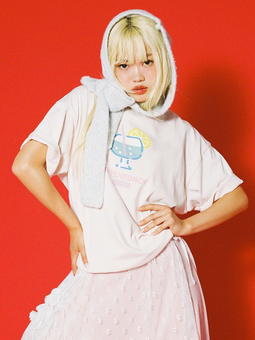 FURFUR「FRESH PUNCH モチーフTシャツ」|Tシャツ・カットソー|PNK