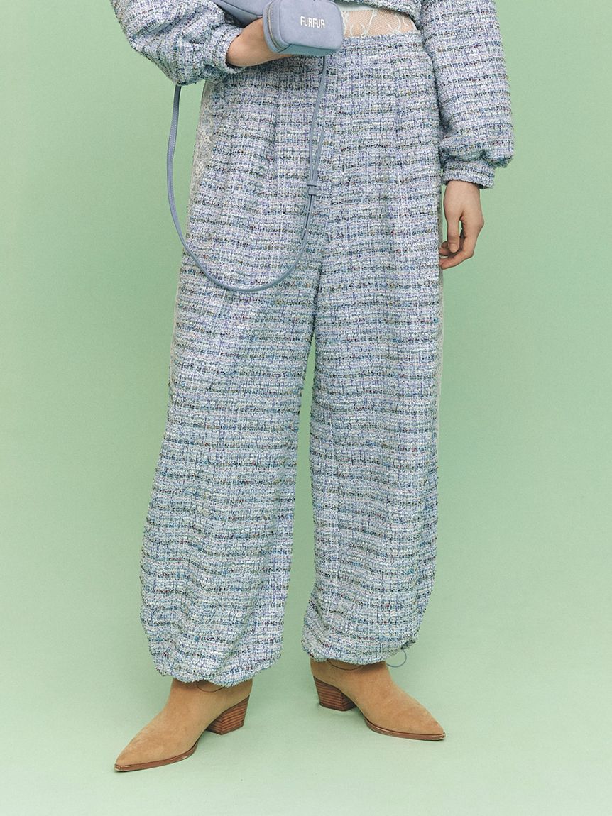 FURFUR「ツイーディトラックパンツ」|チノ|SAX