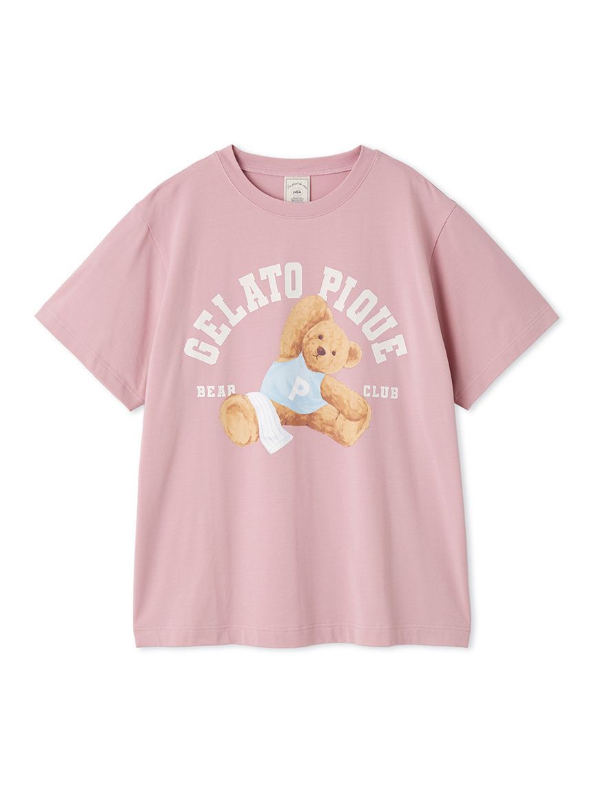 gelato pique「スポーティーベアワンポイントTシャツ」|ルームウェア|