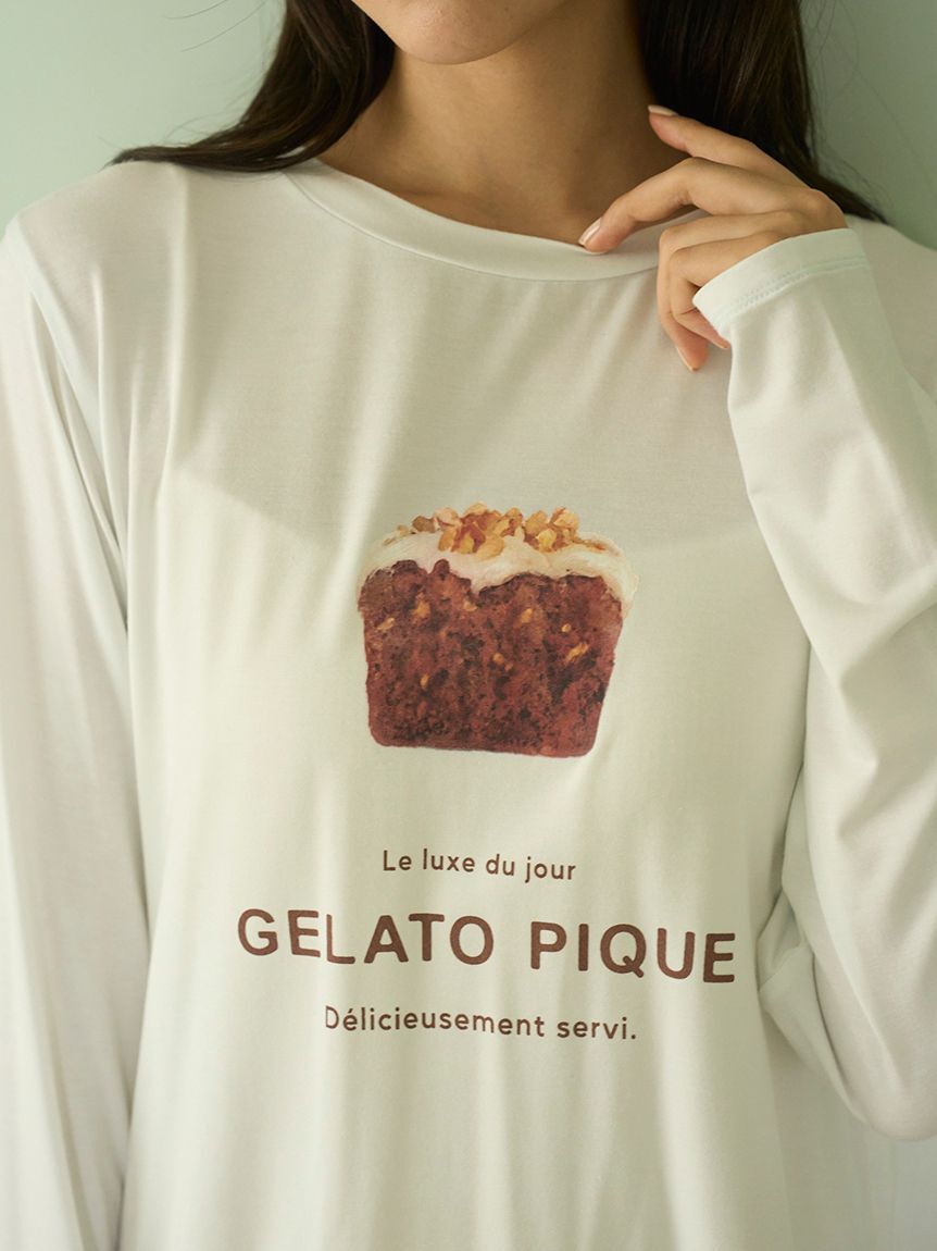 gelato pique「スイーツワンポイントロンT」|ルームウェア|