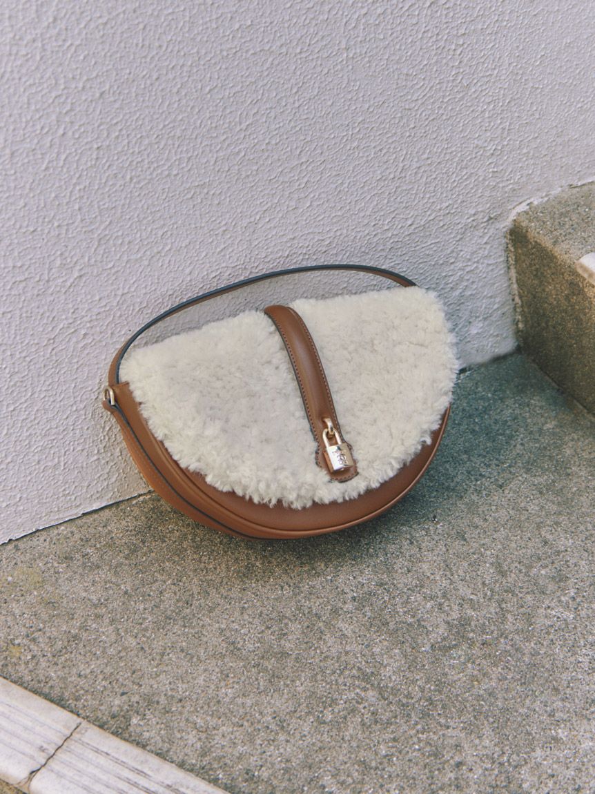 SNIDEL「ハーフムーンバッグ」|ハンドバッグ|