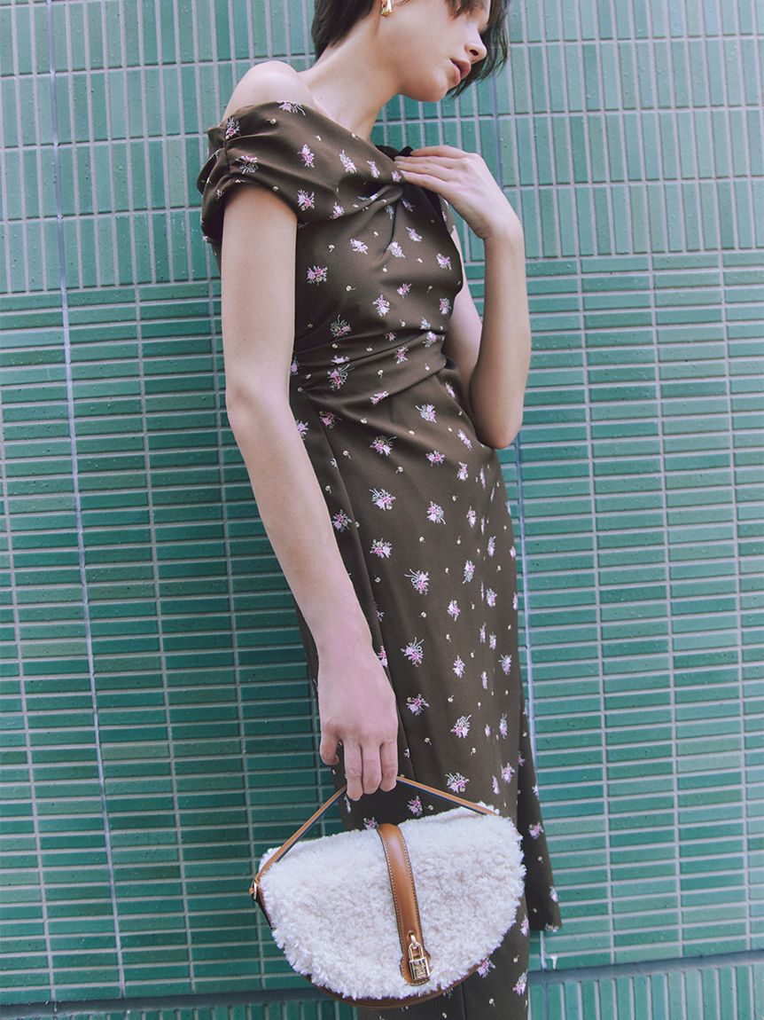 SNIDEL「ハーフムーンバッグ」|ハンドバッグ|